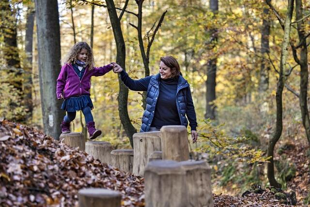 Unterwegs auf dem Rundweg „3 am Main“. | Foto: Tourismusgemeinhaft DREI AM MAIN / Holger Leue