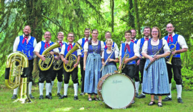 Donnerstag, den 1. September 2022 ab 16.00 Uhr, Musik im Festzelt mit der Odenwälder Trachtenkapelle Wenschdorf-Monbrunn | Foto: Odenwälder Trachtenkapelle Wenschdorf-Monbrunn
