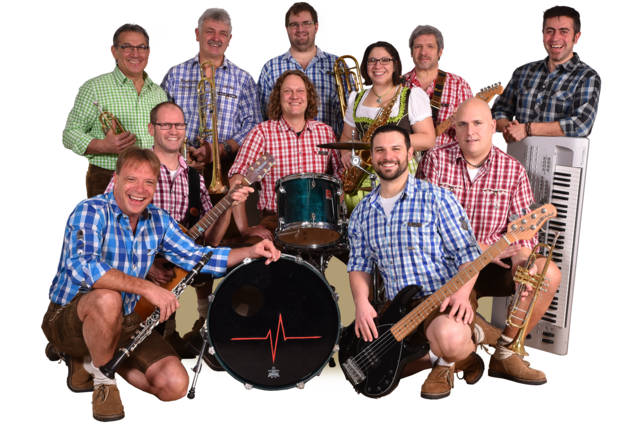 Montag, den 29. August 2022, 19.00 Uhr im Festzelt: Obernburger – die Eventband für Spaß und gute Laune