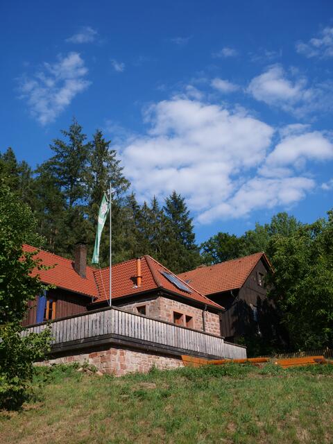 Wandertipp Wanderung zum Forsthaus Gaststätte Sylvan. Bischbrunn