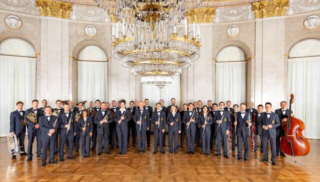 Das Landespolizeiorchester Baden-Württemberg zählt zu den renommiertesten Berufsblasorchestern Deutschlands. Am 20. Oktober tritt es erneut in der Wallfahrtsbasilika in Walldürn auf. 
 | Foto: Landespolizeiorchester Baden-Württemberg