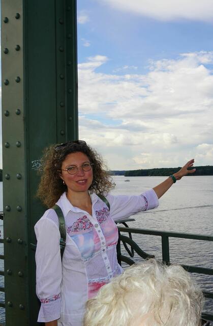 Lillian Kapraun - exzellente Gästeführerin in Berlin und Umgebung, aus Großostheim stammend. 