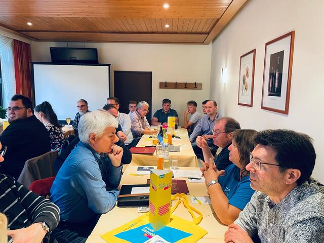 Mitrglieder des Kreisverbands | Foto: 2022 FDP KV Miltenberg, freigegeben für Pressezwecke