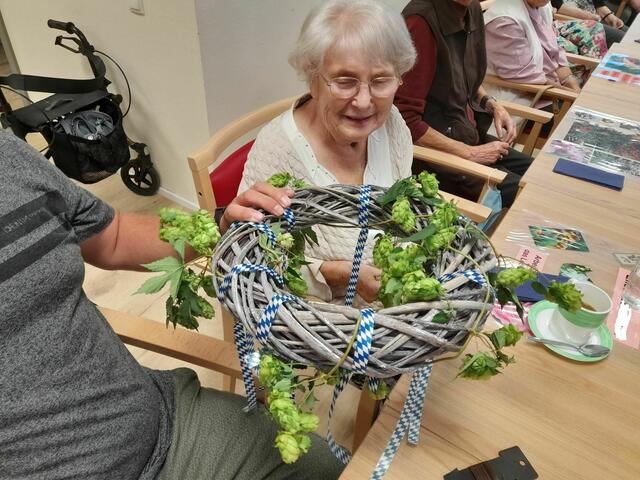 Hopfenkranz | Foto: Kneisel, Caritas MIL
