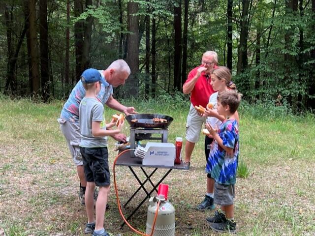 Norbert Seitz am Grill