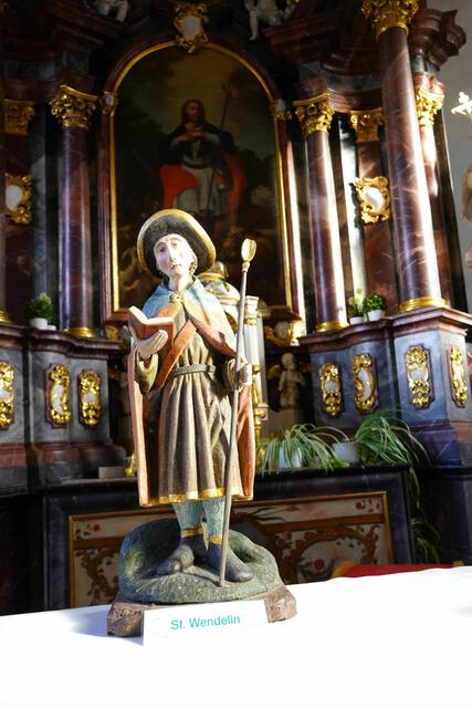 „Sankt Wendelin, verlass uns nie, schirm unsern Stall, schütz unser Vieh.“