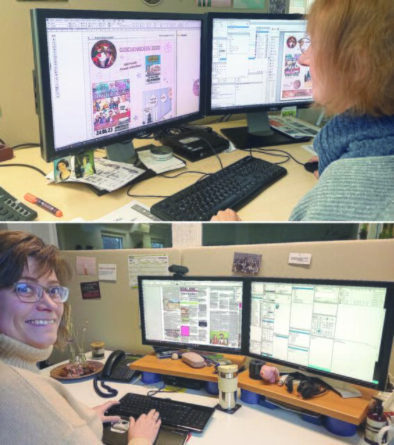 Christine Heinrich und Ingrid Hornig 