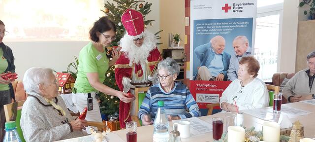 Jeder Gast hat ein kleines Geschenk erhalten.