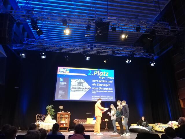 2. Platz in der Sparte Apps - Webs | Foto: Brigitte Hartung-Bretz