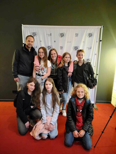 RASK-Kurzfilmfestival in Hamburg: Einige waren dabei. Und usner Mitglied Elias Stephan durfte auf der Leinwand gesehen werden. Top! | Foto: Theaterverein