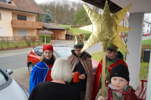 Die Sternsinger sind da!
