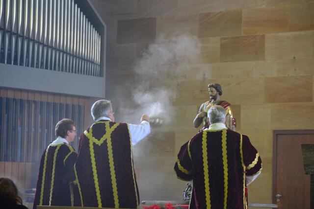 Hochamt zum Fest des Hl. Sebastian in St. Margareta Bürgstadt am 22.01.2023