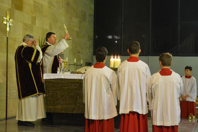 Brudermontag, Fest des Hl. Sebastian in St. Margareta Bürgstadt am 23.01.2023 | Foto: Martin Scharbert