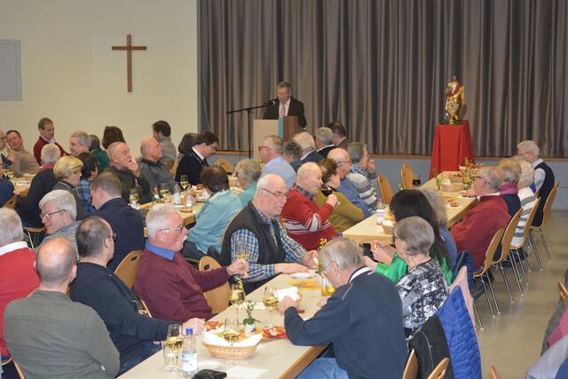 Brudermontag, Fest des Hl. Sebastian in St. Margareta Bürgstadt am 23.01.2023 | Foto: Martin Scharbert