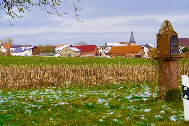 Blick auf Neunkirchen im Odenwald