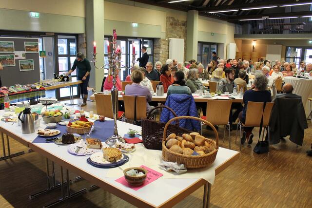 Frühstück &amp; Politik in der Zehntscheune Kleinwallstadt | Foto: Hilmar Rothermich