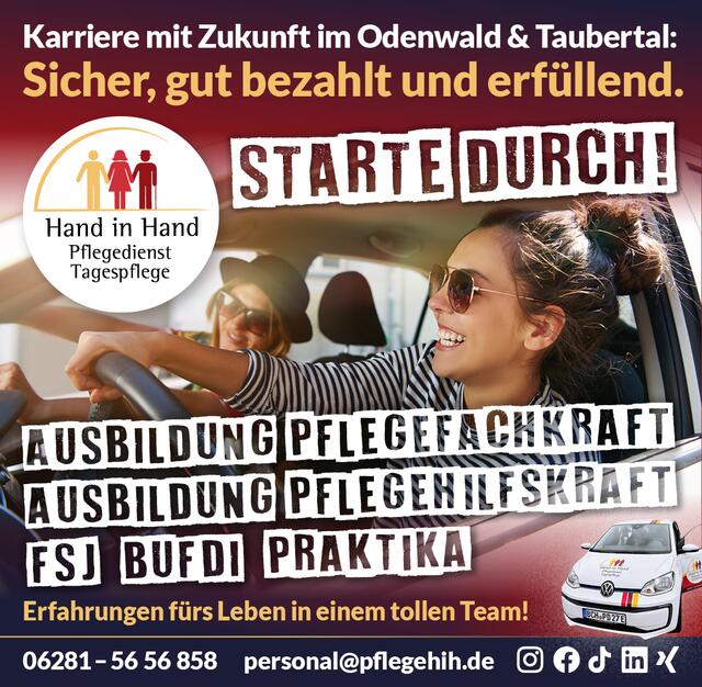 Foto: (c) Ambulanter Pflegedienst Hand in Hand GmbH