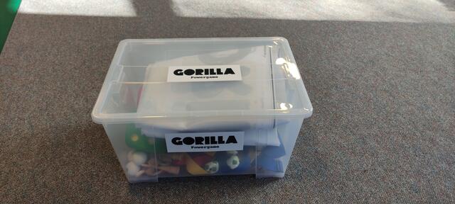 GORILLA Powergame schnell auf- und abgebaut. | Foto: Sandra Woelk