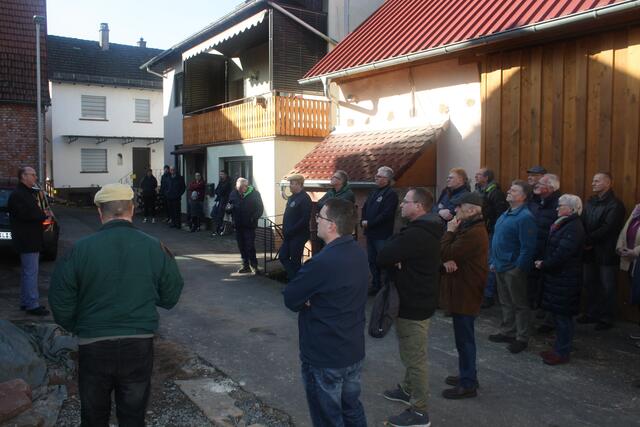 Interessierte Zuhörer während der Ansprache von Bürgermeister Kurt Repp | Foto: Kellerfreunde Schneeberg e.V.