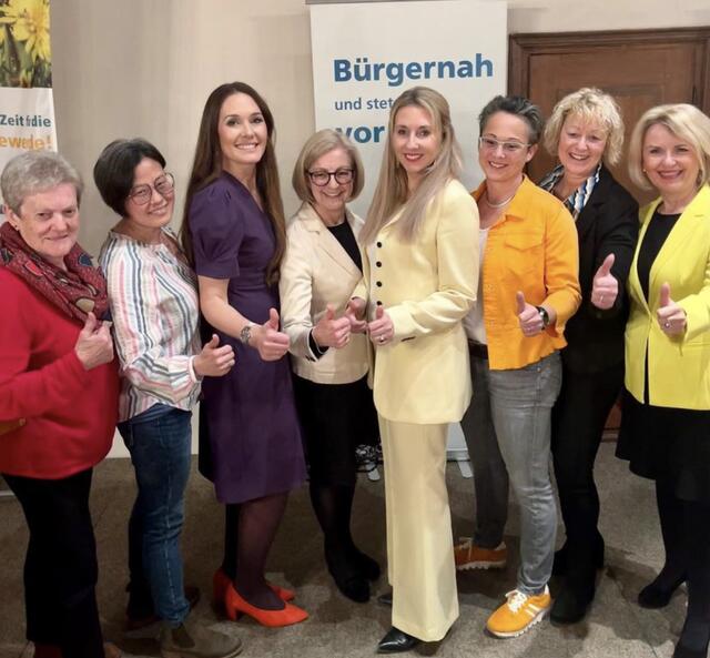 Powerfrauen für den Bezirks- und Landtag