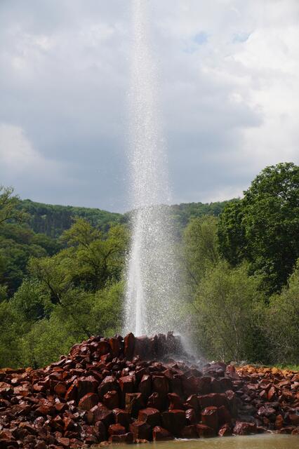 Der Geysir bei Andernach