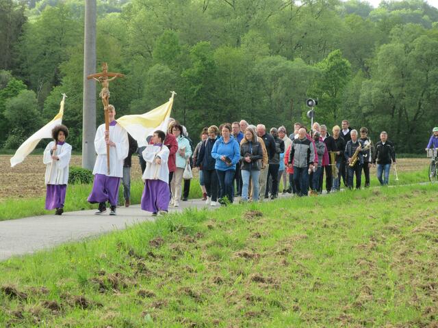 Die Mömlinger auf dem Weg | Foto: Friedrich Frank