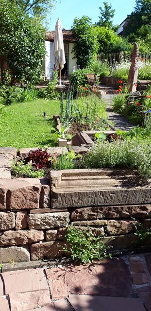 Garten von Gabi und Ralf Erben in Mönchberg | Foto: Landratsamt Miltenberg