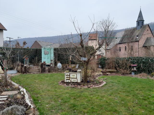 Garten von Anita Hofmann in Kirchzell-Buch | Foto: Landratsamt Miltenberg