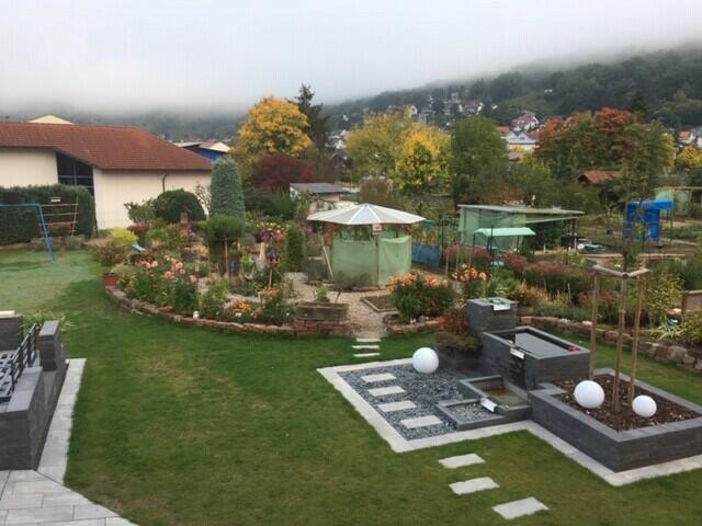 Garten von Christa und Walter Schmitt in Großheubach | Foto: Landratsamt Miltenberg