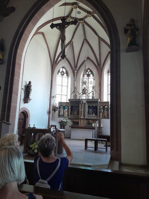 In der Kirche St.Cyriakus | Foto: Ferdinand Lang