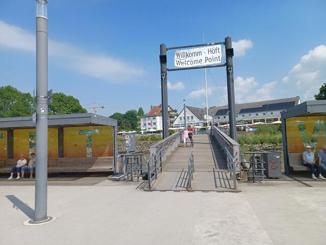 Begrüßungs- und Verabschiedungspunkt | Foto: Wolfgang Giegerich