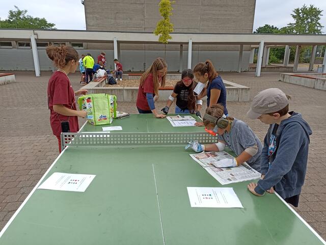 Demenzprojekttag Hermann-Staudinger-Gymnasium Erlenbach | Foto: HSG Erlenbach