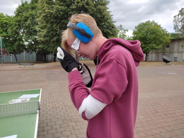 Demenzprojekttag Hermann-Staudinger-Gymnasium Erlenbach | Foto: HSG Erlenbach