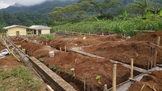 Fundamente Grundschule in Muakwe, Kamerun | Foto: Children of Bangem e. V.