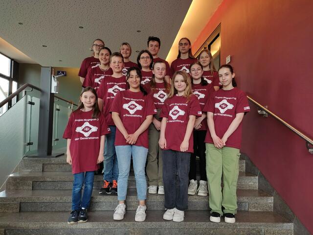 Teilnehmer Seniorennachmittag - Projekt "Begegnung der Generationen" Hermann-Staudinger-Gymnasium Erlenbach | Foto: HSG Erlenbach