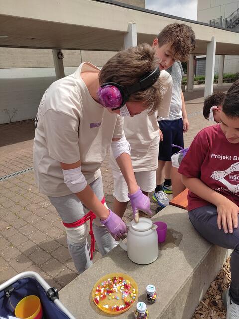 Demenzprojekttag Hermann-Staudinger-Gymnasium Erlenbach | Foto: HSG Erlenbach