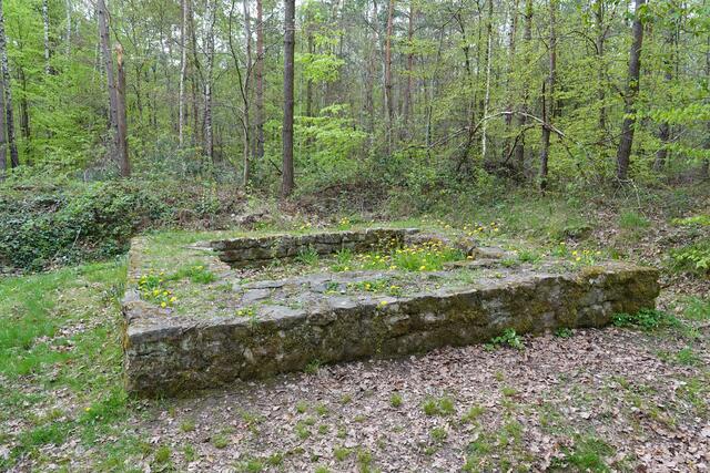 Original-Standort eines römischen Wachturms im Odenwald .