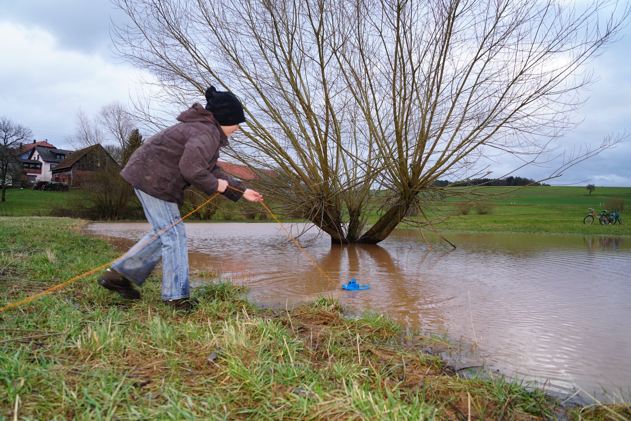 Bildergalerie und Essay Urlaub auf Bad Balkonien, in Bad Meingarten