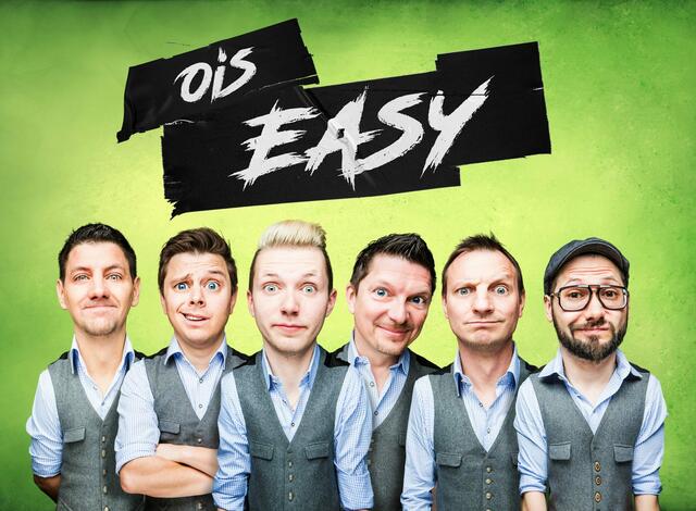 Freitag, 1. September 2023; 20:00;  Ois Easy – die Partyband aus Bayern | Foto: Ois Easy