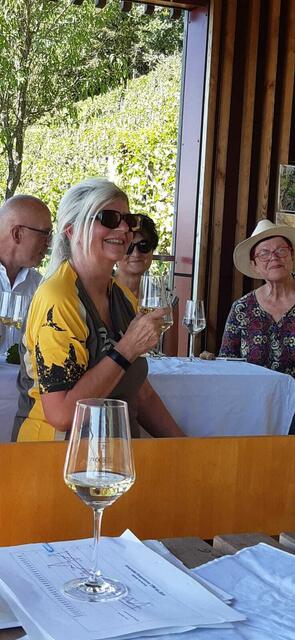 Weinprobe mit Bioweinen von Anja Stritzinger und Willi Stritzinger | Foto: Petra Münzel