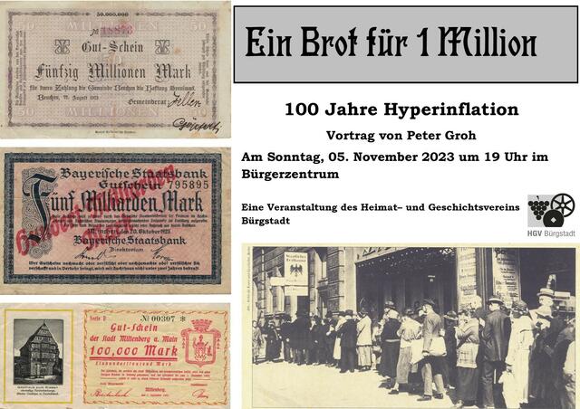 Ein Brot für 1 Million - 100 Jahre Hyperinflation | Foto: Brigitte Hartung-Bretz