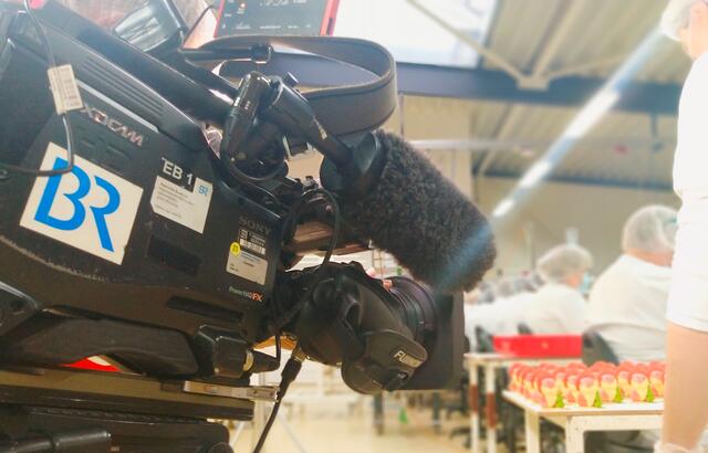 Immer mal wieder sind TV Sender bei uns zu Gast.