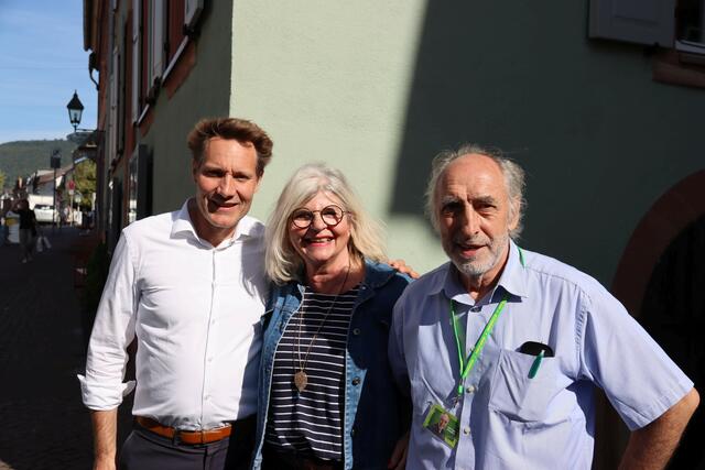 Ludwig Hartmann, Sabine Schmelmer und Albert Taudte | Foto: Werner Billmaier