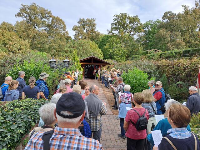 Im Franziskusgarten auf dem Engelberg | Foto: Martin Winkler