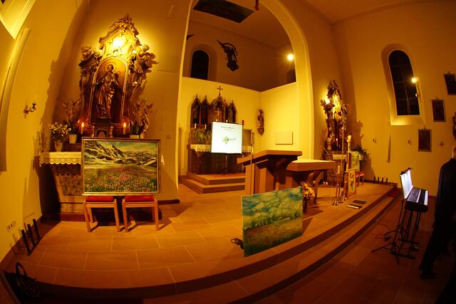 Nacht der Offenen Kirchen - hier in Riedern. 