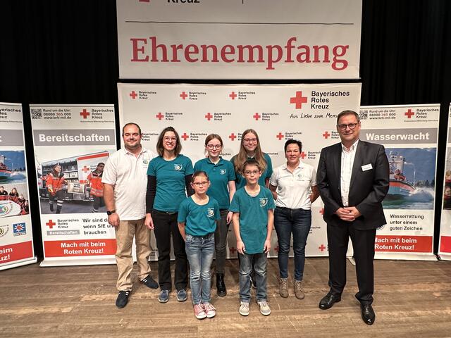Auszeichnung für Wettbewerbsteilnehmer des Jugendrotkreuz | Foto: BRK Miltenberg-Obernburg
