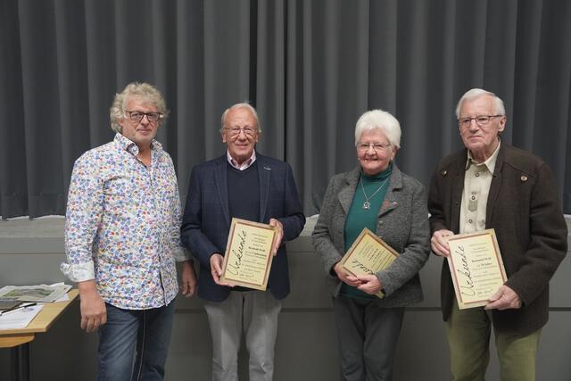 Ehrungen für 70jährige Mitgliedschaft | Foto: Sophie Specht