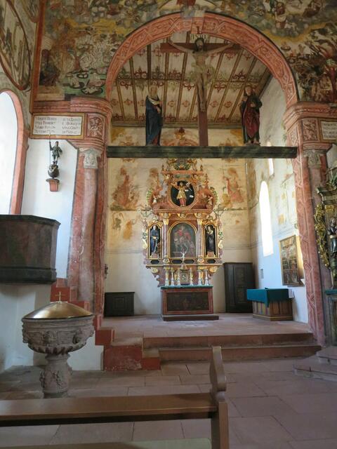 Die Martinskapelle Bürgstadt - eine der ältesten Kirchen des Bistums Würzburg | Foto: Nina Reuling