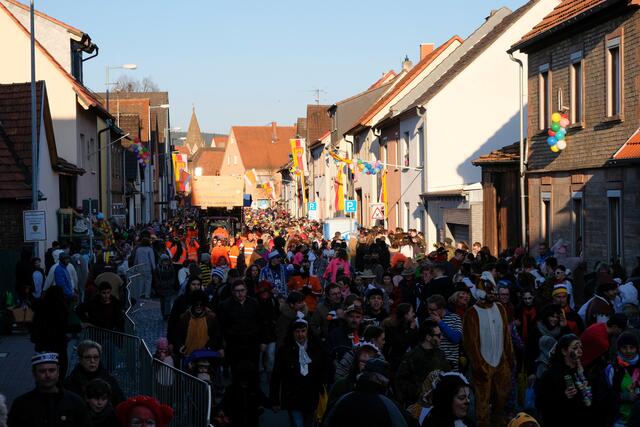 Impressionen vom Kreis-Karnevalsumzug im Jahre 2018 in Niedernberg. | Foto: Steffen Sollorz