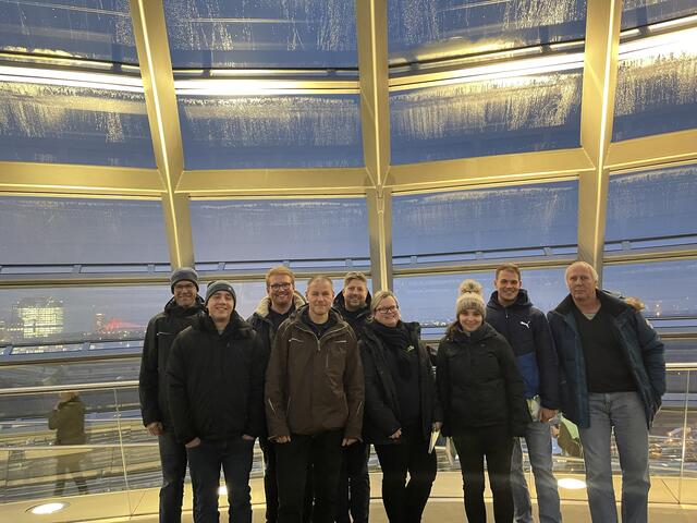 Besichtigung des deutschen Bundestages. | Foto: Nico Höhnlein